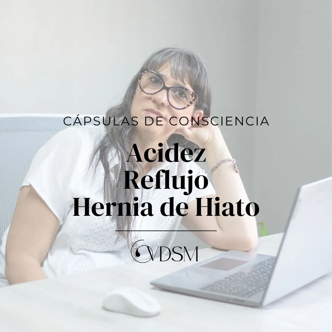 Capsulas de Consciencia - Acidez, gastritis, reflujo, hernia de hiato