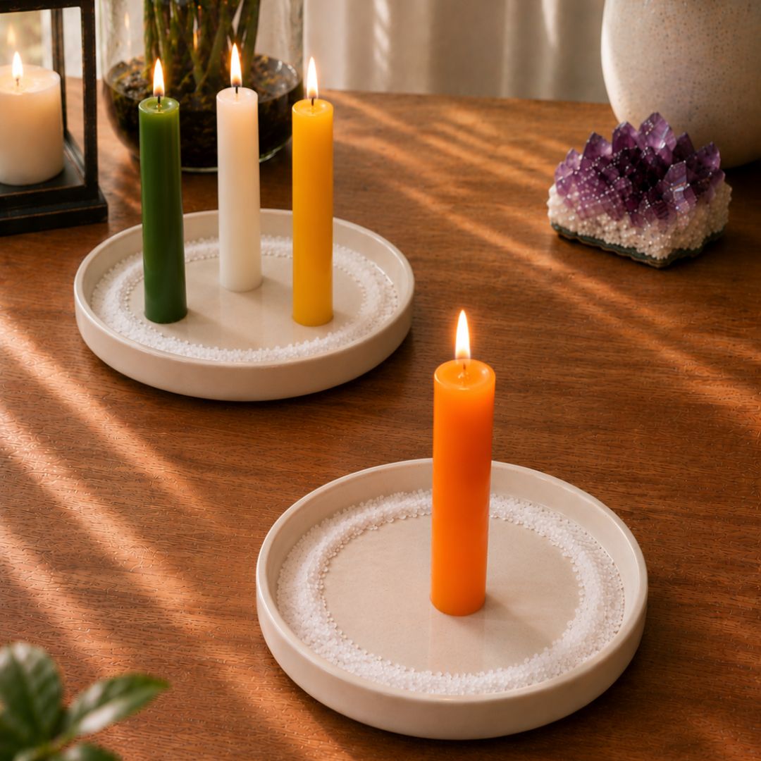Ritual Abre Caminos Dinero + Vela naranja  – MESA