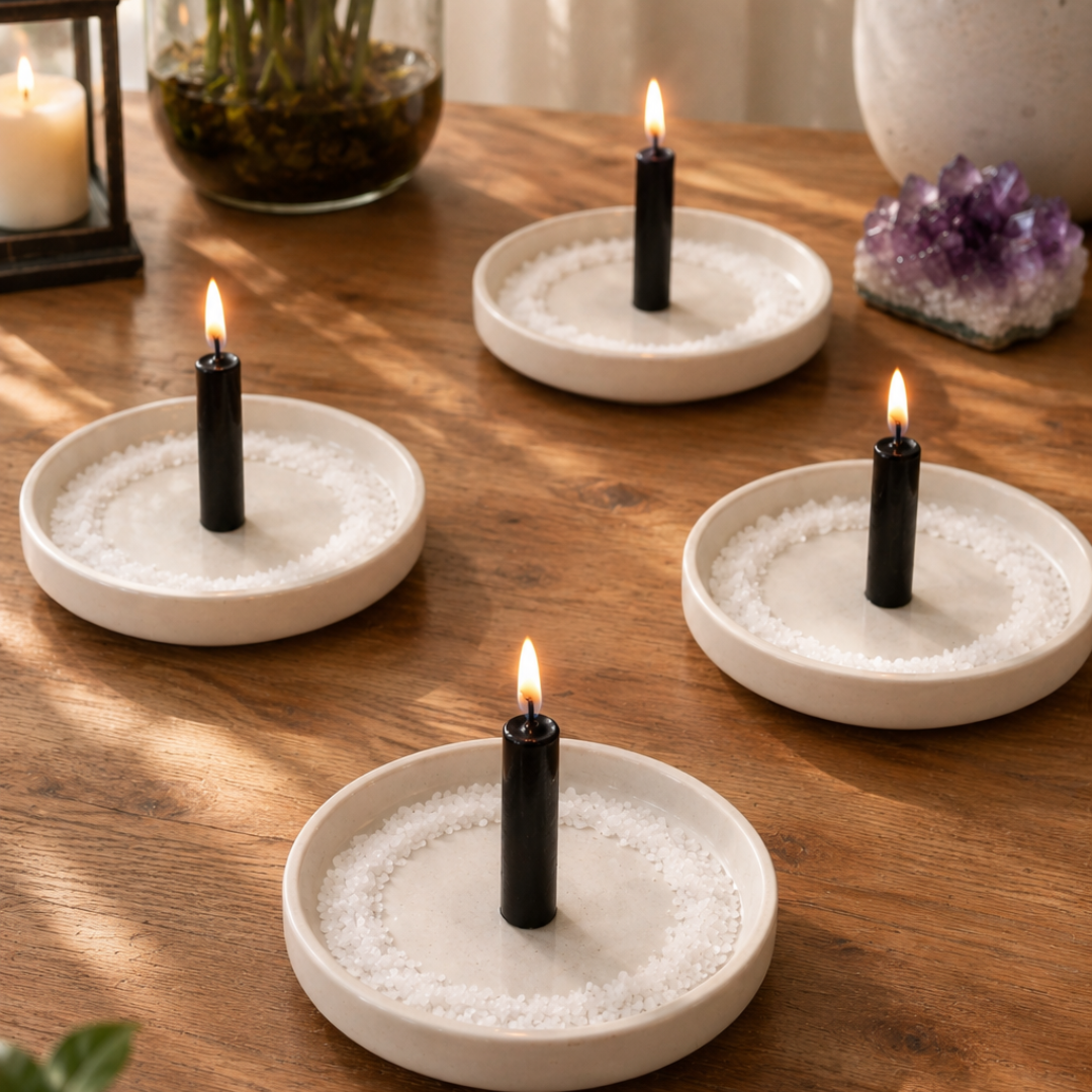 Ritual de Limpieza energética Vela negra – MESA